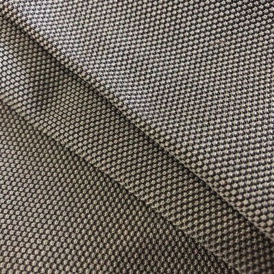 供应202玉米粒面料 涤纶针织面料 服装鞋子箱包里布批发图4