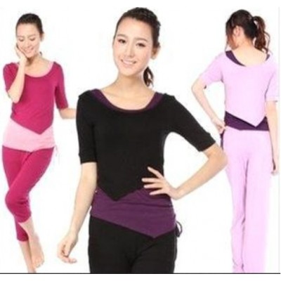 秋冬瑜伽服套装 瑜珈服批发 女瑜伽健身宽松正品图5