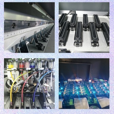 喷绘打印机 灯布机大型户外帐蓬户外溶剂机3.2米墙纸户外喷绘机1台图4
