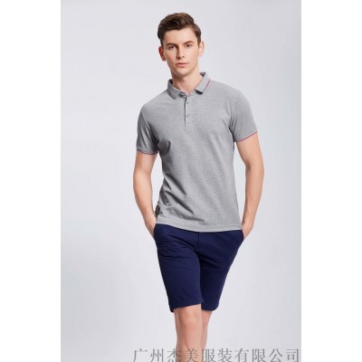 白云区POLO衫定制，冰丝棉T恤定做，团体POLO衫订做图4