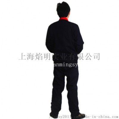 夹克式工作服 机修工作装 工厂劳保服图2
