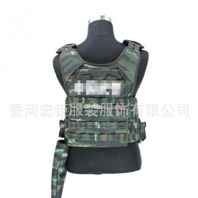 宏钜虎斑迷彩特种兵PC水陆两栖快拆防弹战术背心图5