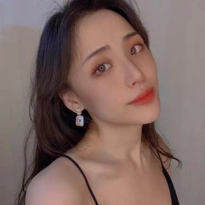天然淡水珍珠方形耳钉女法式复古轻奢不规则异形巴洛克耳环高级感图2