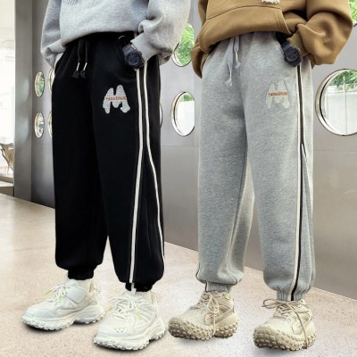 男童运动裤子春秋款男孩卫裤2024新款春季中大儿童休闲裤一件代发图4