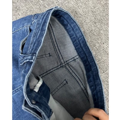 【佐梵牛仔】vintage高弹牛仔裤女春夏秋修身舒适喇叭濮阳牛仔裤图2