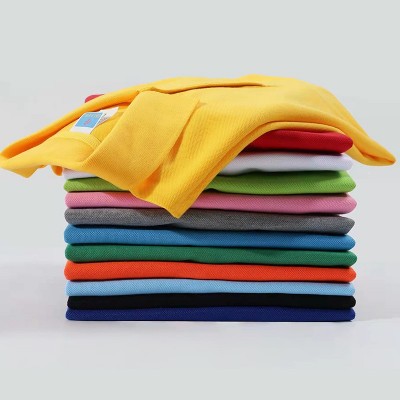 夏季短袖翻领POLO文化衫 团体男士短袖印制广告衫班服工作服定制图3