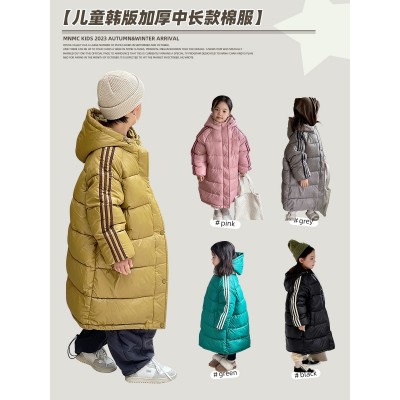 韩版棉服外套儿童中大童秋冬男女童棉袄羽绒棉服外贸童装一件代发图2