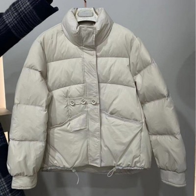 东大门立领短款羽绒服2024冬季新款加厚面包服大码小个子立领外套图4