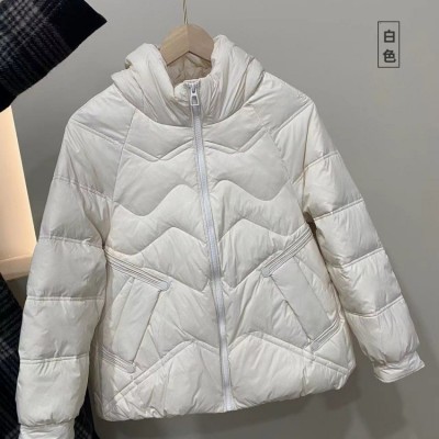轻型羽绒服女短款2024秋冬新款韩版宽松连帽洋气大码时尚显瘦外套图3