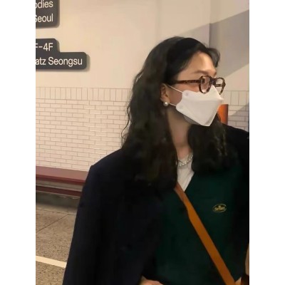 韩国fever同款复古珍珠耳钉强光炫彩925银港风气质网红耳饰耳钉图1