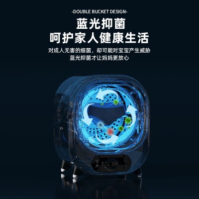 迷你小型烘干机滚筒干衣机家用宿舍烘衣服宝宝内衣内裤静音杀菌图4