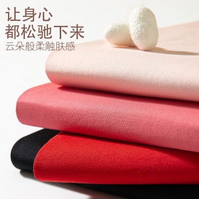 保暖上衣女秋衣发热打底衫冬季修身女士内衣大圆领肌底衣内搭纯棉图4