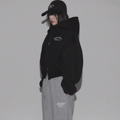 badlood卫衣女春秋款新款休闲美式oversize宽松连帽上衣外套图5