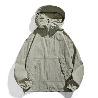 UPF50+户外防晒服情侣款夏季运动外套轻薄休闲时尚百搭潮流防晒服图5