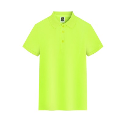 夏季男女同款短袖翻领T恤POLO衫批发广告衫工作服套头刺绣印 LOGO图3