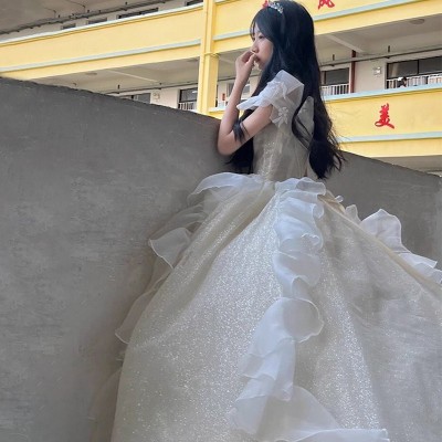 在逃公主风晚礼服女高级感轻奢小众成人礼学生艺考毕业生日小礼裙图3