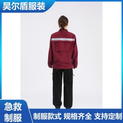 疾控男女医生保暖急救服 冲锋衣定制加工 春秋款 昊尔盾服装 品质优图5