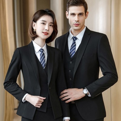 私人定制西服 西装定做 批发男士职业服装 量身订做团队服装图3