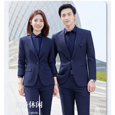 私人定制西服 西装定做 批发男士职业服装 量身订做团队服装图4