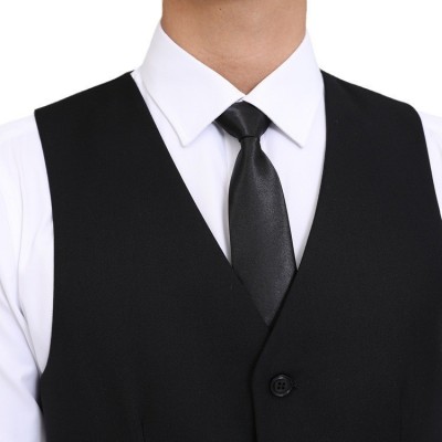 男士西装马甲衬衫工装背心伴郎服装新郎结婚礼服团服套装休闲正码图5