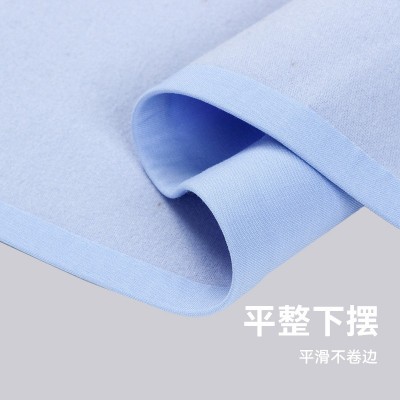 竹纤维加绒白衬衫男长袖加厚秋冬季纯色抗皱免烫商务男士保暖衬衣图4