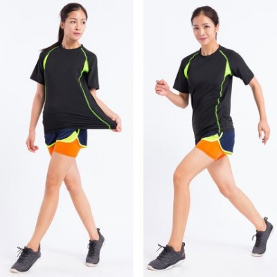健身服套装男女款田径跑步训练服篮球速干紧身衣马拉松比赛服背心图2