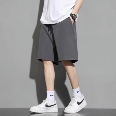 欧尼良品冰丝短裤男士夏季韩版大码宽松型薄款篮球运动休闲 五分裤图4