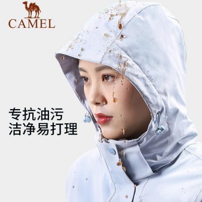 骆驼三防冲锋衣ad12263514男女三合一可拆卸防风防水户外登山服图3