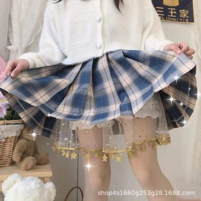 日系jk裙撑蕾丝安全南瓜裤女春夏薄款可外穿宽松放走光打底短裤图4