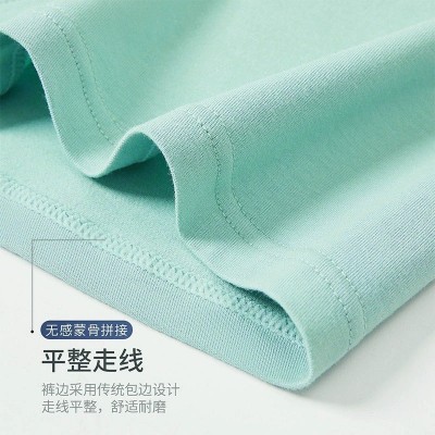 220克男式纯棉新疆精梳棉潮牌纯色男女宽松圆领长袖t恤衣服打底衫图2